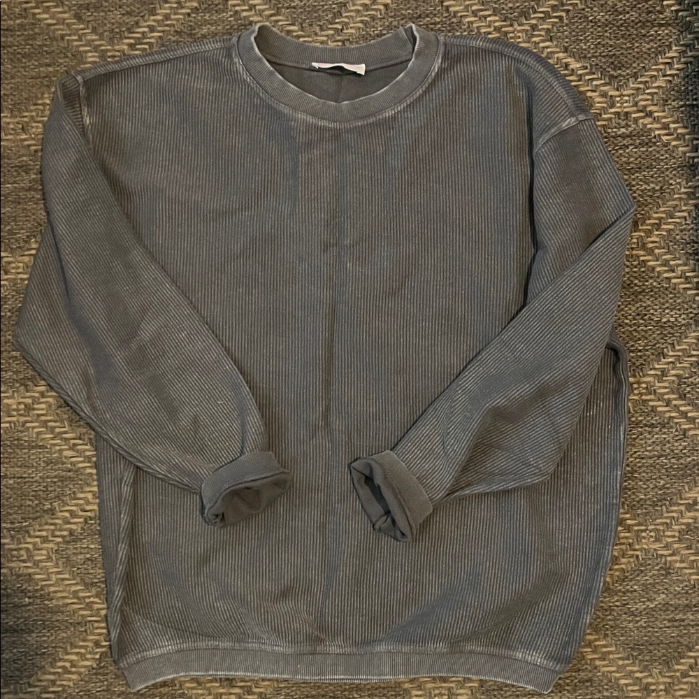 Ribbed pullover
